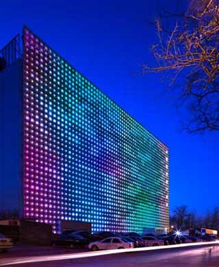 LED媒体墙壁